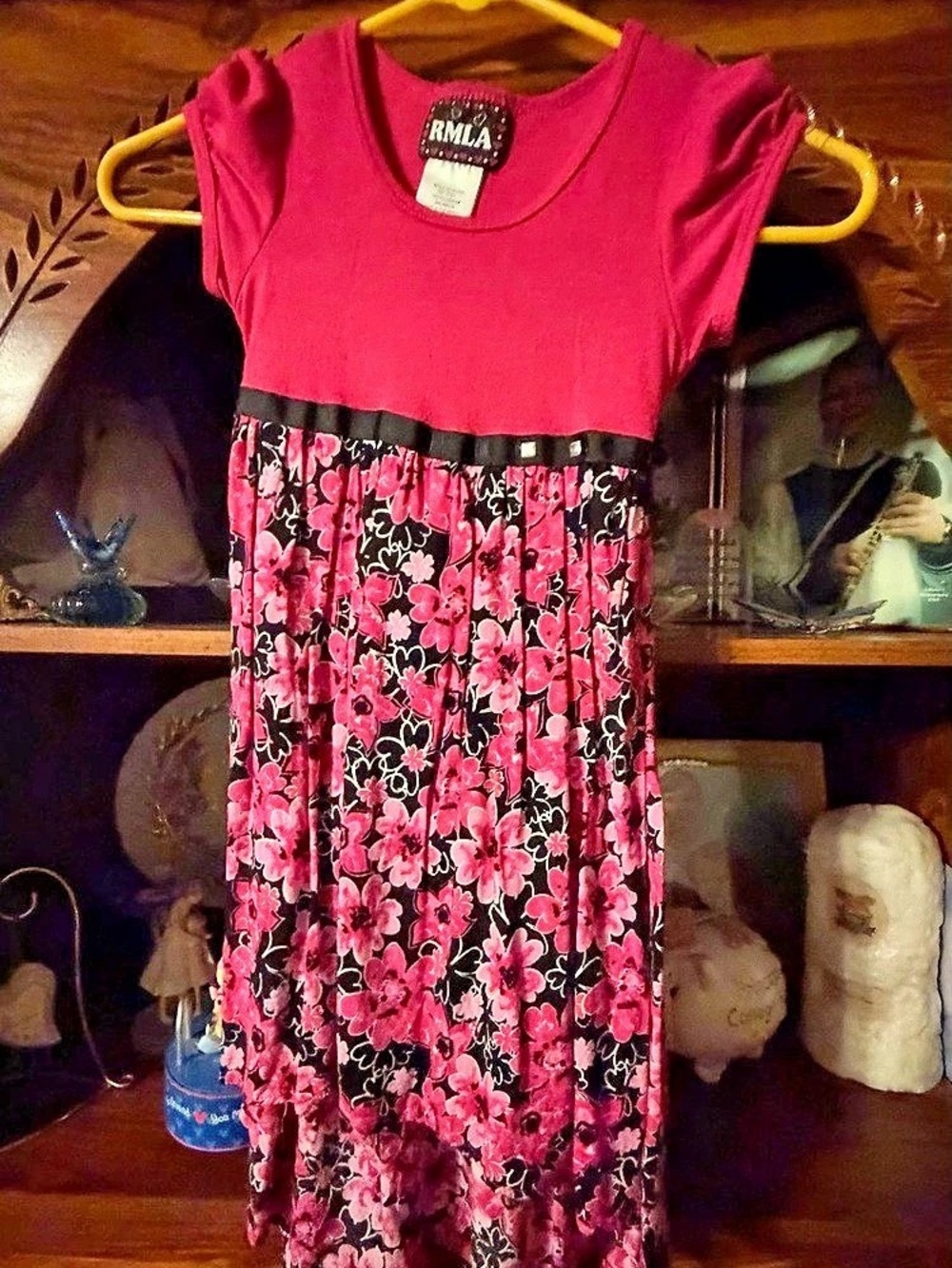 RMLA Girls Floral Dress Size Small (6)